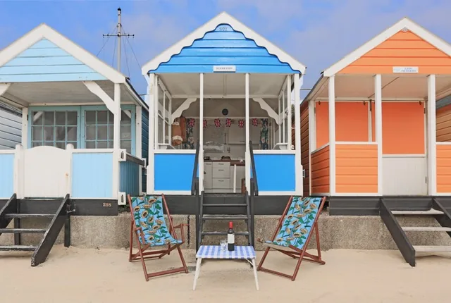 Suffolk beach huts